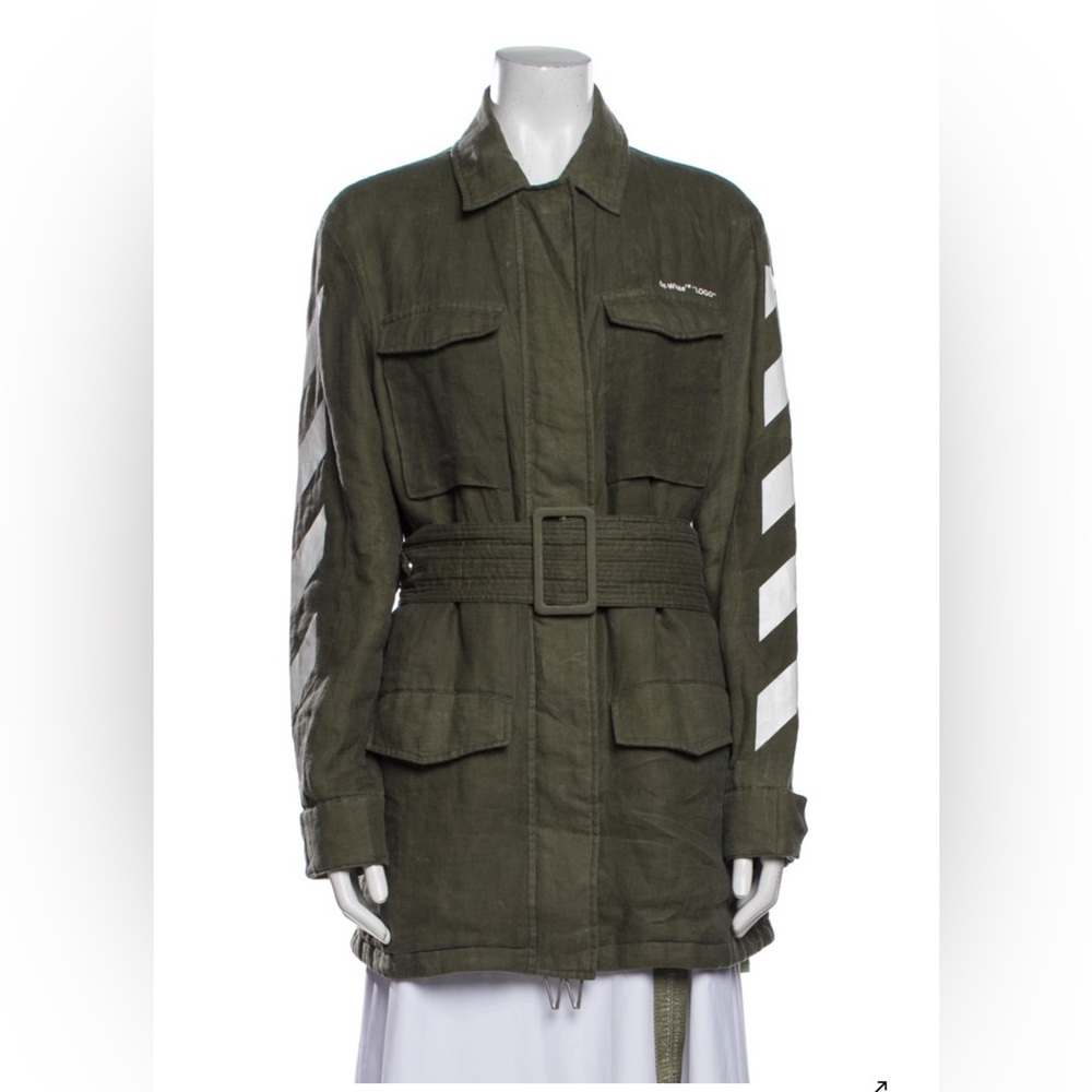 Off-White c/o Virgil Abloh 2018 Diagonals Field Coat
